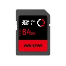 HS-SD-E30/64G SD Κάρτα Μνήμης 64GB V30 για Κάμερες και Φωτογραφικές Μηχανές