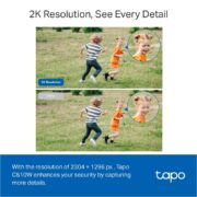 TAPO C510W WiFi Κάμερα Ασφαλείας Εξωτερικού Χώρου 3MP Περιστρεφόμενη με Συναγερμό 5
