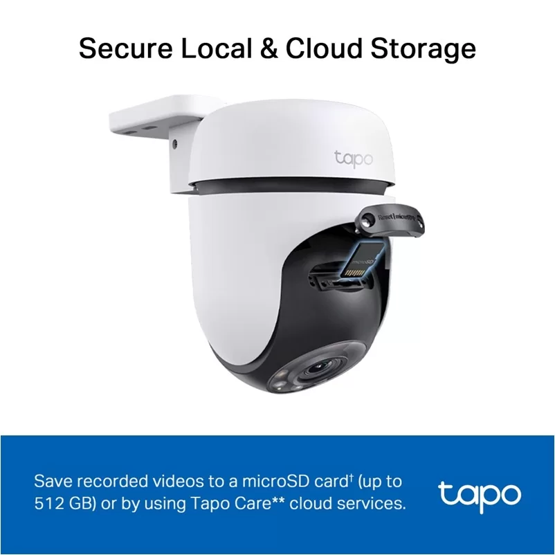 TAPO C510W WiFi Κάμερα Ασφαλείας Εξωτερικού Χώρου 3MP Περιστρεφόμενη με Συναγερμό 11 TAPO C510W WiFi Κάμερα Ασφαλείας Εξωτερικού Χώρου 3MP Περιστρεφόμενη με Συναγερμό - Image 9