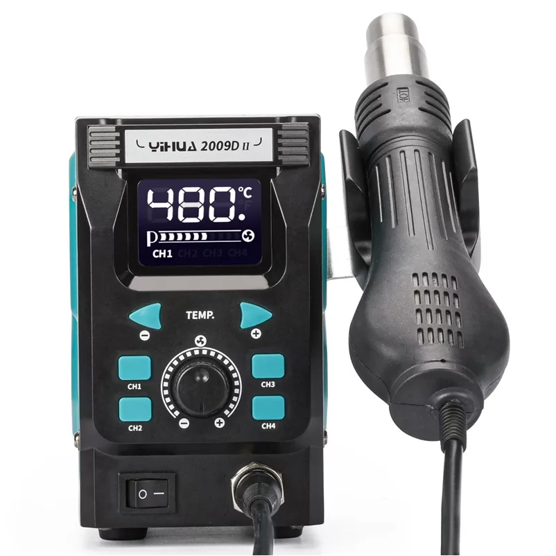 YH-2009D-II Αντιστατικός Σταθμός Θερμού Αέρα 100-480C με Ψηφιακή Ένδειξη 4 YH-2009D-II Αντιστατικός Σταθμός Θερμού Αέρα 100-480C με Ψηφιακή Ένδειξη - Image 2