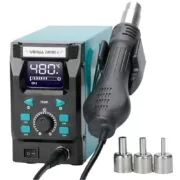 YH-2009D-II Αντιστατικός Σταθμός Θερμού Αέρα 100-480C με Ψηφιακή Ένδειξη 1