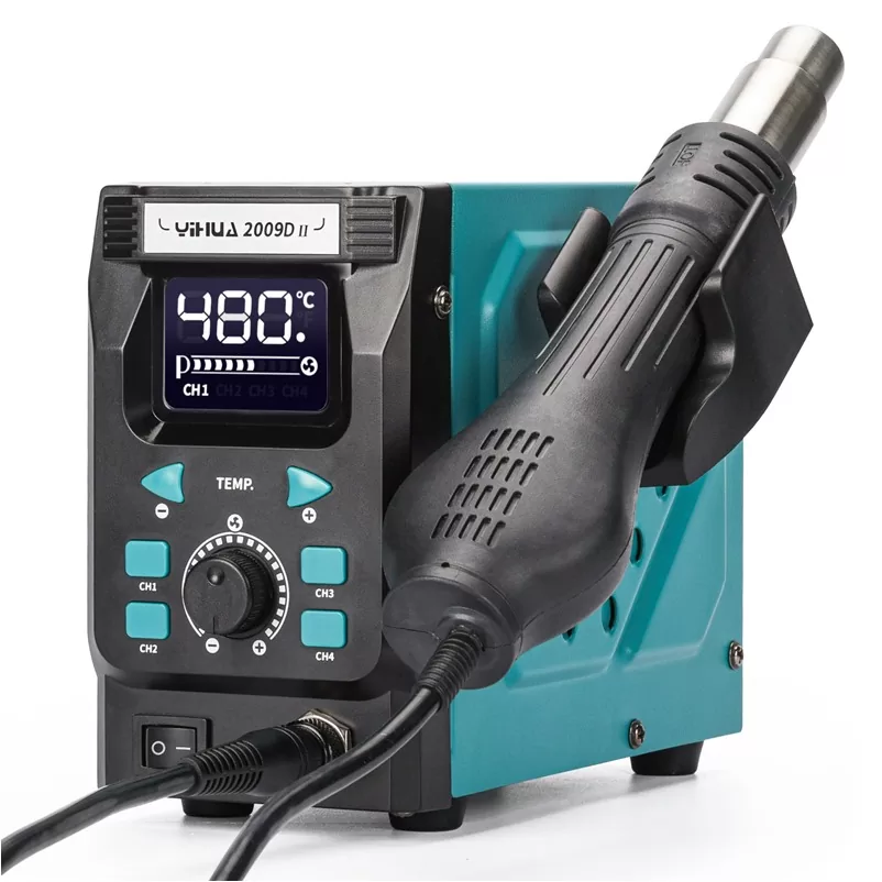 YH-2009D-II Αντιστατικός Σταθμός Θερμού Αέρα 100-480C με Ψηφιακή Ένδειξη 6 YH-2009D-II Αντιστατικός Σταθμός Θερμού Αέρα 100-480C με Ψηφιακή Ένδειξη - Image 4