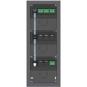 GA3-F Χωνευτή Βάση Θυροτηλεόρασης για 3 Μονάδες