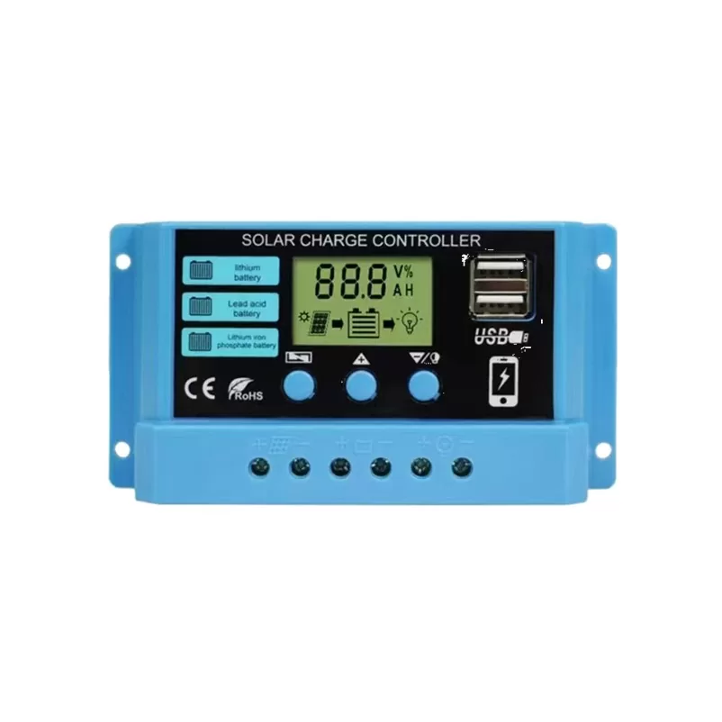 PMW-30A Solar Controller 30A 12/24V με Έξοδο USB 3 PMW-30A Solar Controller 30A 12/24V με Έξοδο USB