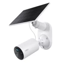 TAPO C410KIT WiFi Κάμερα Ασφαλείας Εξωτερικού Χώρου 3MP Αυτόνομη με Φωτοβολταϊκό Πάνελ και Συναγερμό