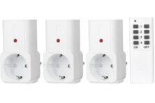 RSL366T+3RSL366R Τηλεχειριζόμενη Πρίζα Σετ 3 Πριζών ON/OFF 2800W