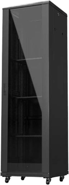 KA-6822BAA Rack Επιδαπέδιο 22U Τζάμινη Πόρτα