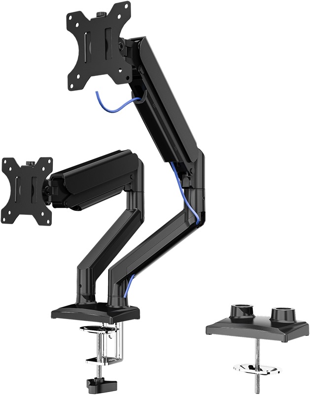 TVS13-024 Διπλός Βραχίονας Οθόνης 13-32 Αμορτισέρ Αερίου