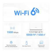 HALO H60X/3PACK Σύστημα WiFi Mesh 1300Mbps για Ολόκληρο το Σπίτι 6