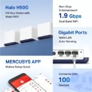 HALO H50G/3PACK Σύστημα Mesh WiFi 1900Mbps με 3 Θύρες Gigabit Ethernet 14 HALO H50G/3PACK Σύστημα Mesh WiFi 1900Mbps με 3 Θύρες Gigabit Ethernet 5
