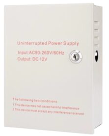 PSU-25916 Τροφοδοτικό 12V 5A Access Control Με Αυτονομία