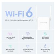Mercusys ME60X Dual Band WiFi Access Point 1501Mbps με 2 Κεραίες 4