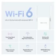 Mercusys ME60X Dual Band WiFi Access Point 1501Mbps με 2 Κεραίες 4