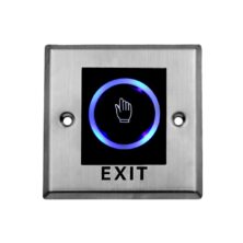 DPT-125/07 Κουμπί Εξόδου PIR Χωνευτό