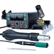 YH-902D-IV Αντιστατικός Σταθμός Κόλλησης και Θερμού Αέρα 700W με Ρύθμιση Θερμοκρασίας 1