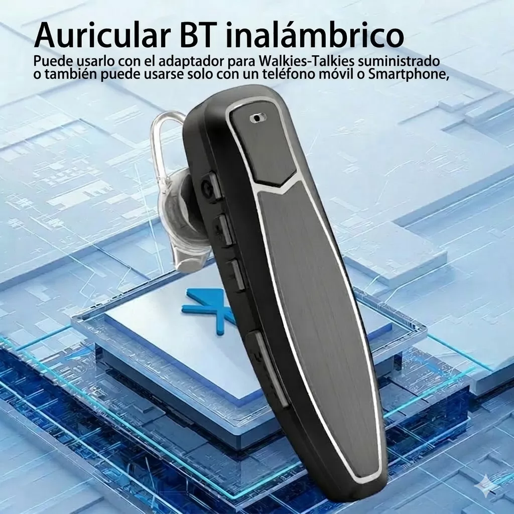 Ασύρματο ακουστικό Bluetooth BT-K2 με K-Type για επαγγελματικούς πομποδέκτες και Walkie Talkie 5 Ασύρματο ακουστικό Bluetooth BT-K2 με K-Type για επαγγελματικούς πομποδέκτες και Walkie Talkie - Image 3