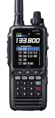 Yaesu FTA-850L Airband VHF Bluetooth NAV/COM