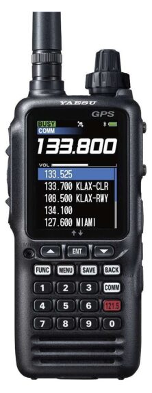 Yaesu FTA-850L Airband VHF Bluetooth NAV/COM