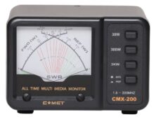 Comet CMX-200 SWR & PWR Meter 1.6-200 MHz