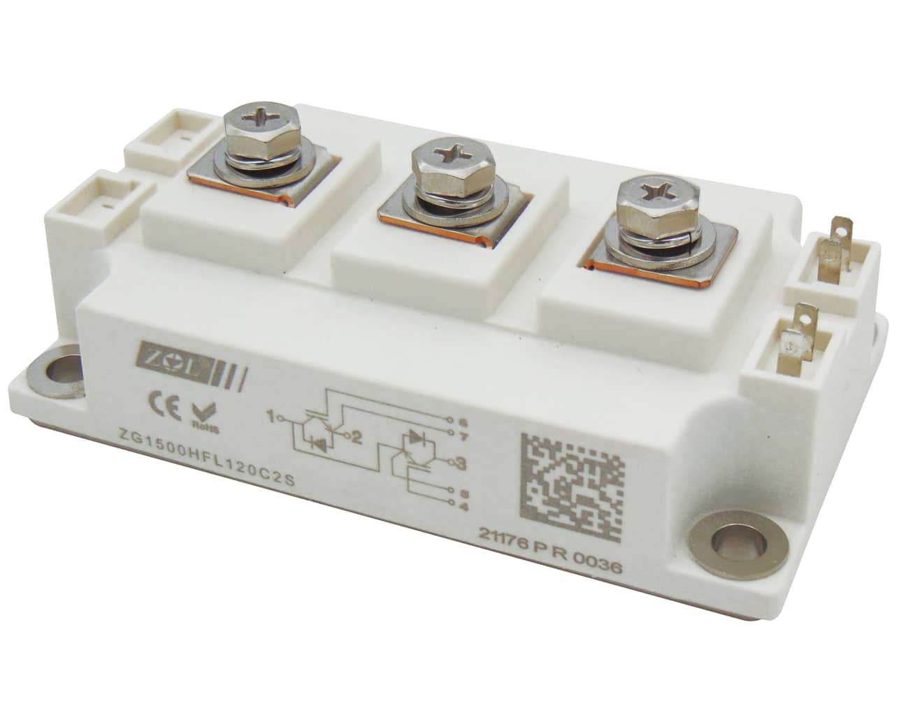 ΟΛΟΚΛΗΡΩΜΕΝΟ IGBT MODULE ZG150HFL120C2S 150A 1200V ZNL 3 ΟΛΟΚΛΗΡΩΜΕΝΟ IGBT MODULE ZG150HFL120C2S 150A 1200V ZNL
