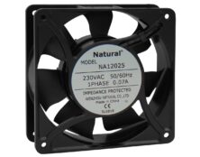 ΑΝΕΜΙΣΤΗΡΑΣ 120X120X25 230VAC ΚΟΥΖΙΝΕΤΟ ΚΑΛΩΔΙΟΥ 12025-230SH NAL