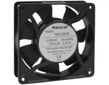 ΑΝΕΜΙΣΤΗΡΑΣ 120X120X25 230VAC ΡΟΥΛΕΜΑΝ ΚΑΛΩΔΙΟΥ 12025-230BH NAL