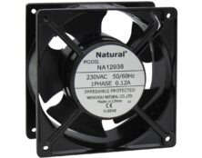 ΑΝΕΜΙΣΤΗΡΑΣ 120X120X38 230VAC ΚΟΥΖΙΝΕΤΟ ΚΑΛΩΔΙΟΥ 12038-230SH NAL