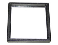 ΠΛΑΙΣΙΟ ΜΕΤΡΗΤΗ ΩΡΑΣ 55X55 ΜΑΥΡΟ 55SW BAUSER