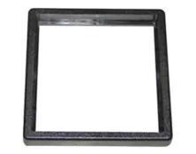 ΠΛΑΙΣΙΟ ΜΕΤΡΗΤΗ ΩΡΑΣ 55X55 ΜΑΥΡΟ 55SW BAUSER