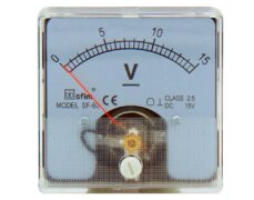 ΟΡΓΑΝΟ ΠΙΝΑΚΟΣ ΒΟΛΤΟΜΕΤΡΟ ΑΝΑΛΟΓΙΚΟ DC 60X60 0-15V SF-60 SFM