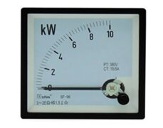 ΟΡΓΑΝΟ ΠΙΝΑΚΟΣ ΒΑΤΟΜΕΤΡΟ AC 96X96 3Φ 3 ΑΓΩΓΩΝ 0-100KW SF-96-3 SFM