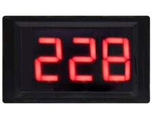 ΟΡΓΑΝΟ ΠΙΝΑΚΟΣ ΒΟΛΤΟΜΕΤΡΟ ΨΗΦΙΑΚΟ AC 79X41 0-600V SLIM SFD-5135-U SFM