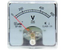 ΟΡΓΑΝΟ ΠΙΝΑΚΟΣ ΒΟΛΤΟΜΕΤΡΟ ΑΝΑΛΟΓΙΚΟ AC 60X60 0-600V SF-60 SFM