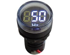 ΟΡΓΑΝΟ ΠΙΝΑΚΟΣ ΣΥΧΝΟΜΕΤΡΟ ΨΗΦΙΑΚΟ AC Φ22 0-99Hz LED ΛΕΥΚΟ AD22-22DHZ XND