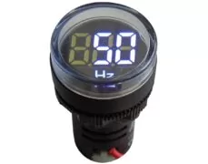 ΟΡΓΑΝΟ ΠΙΝΑΚΟΣ ΣΥΧΝΟΜΕΤΡΟ ΨΗΦΙΑΚΟ AC Φ22 0-99Hz LED ΛΕΥΚΟ AD22-22DHZ XND 1