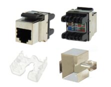 KEYSTONE JACK RJ45 FTP CAT 6 KRONE TYPE 180° ΠΡΙΖΑΣ / PATCH PANEL ΑΣΗΜΙ SW1008S SUT