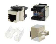 KEYSTONE JACK RJ45 FTP CAT 6 KRONE TYPE 180° ΠΡΙΖΑΣ / PATCH PANEL ΑΣΗΜΙ SW1008S SUT 1