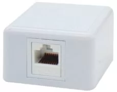 ΠΡΙΖΑ ΔΙΚΤΥΟΥ ΕΠΙΤΟΙΧΗ 1P ME KEYSTONE JACK CAT 6 SUT