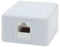 ΠΡΙΖΑ ΔΙΚΤΥΟΥ ΕΠΙΤΟΙΧΗ 1P ME KEYSTONE JACK CAT 5e SUT