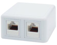 ΠΡΙΖΑ ΔΙΚΤΥΟΥ ΕΠΙΤΟΙΧΗ 2P ME KEYSTONE JACK CAT 6 SUT