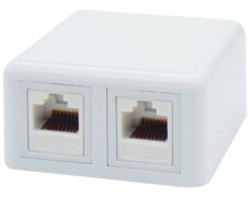 ΠΡΙΖΑ ΔΙΚΤΥΟΥ ΕΠΙΤΟΙΧΗ 2P ME KEYSTONE JACK CAT 6 SUT