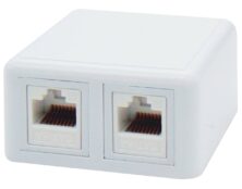 ΠΡΙΖΑ ΔΙΚΤΥΟΥ ΕΠΙΤΟΙΧΗ 2P ME KEYSTONE JACK CAT 6A SUT