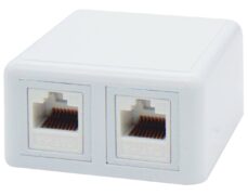 ΠΡΙΖΑ ΔΙΚΤΥΟΥ ΕΠΙΤΟΙΧΗ 2P ME KEYSTONE JACK CAT 6A SUT