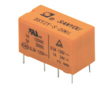 RELAY SUBMINIATURE 2P 6V DC 1A DSY2Y G/SAN