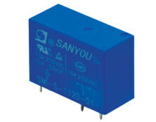 RELAY MINI 1P 12V DC 10A SMI-S-112D G/SAN