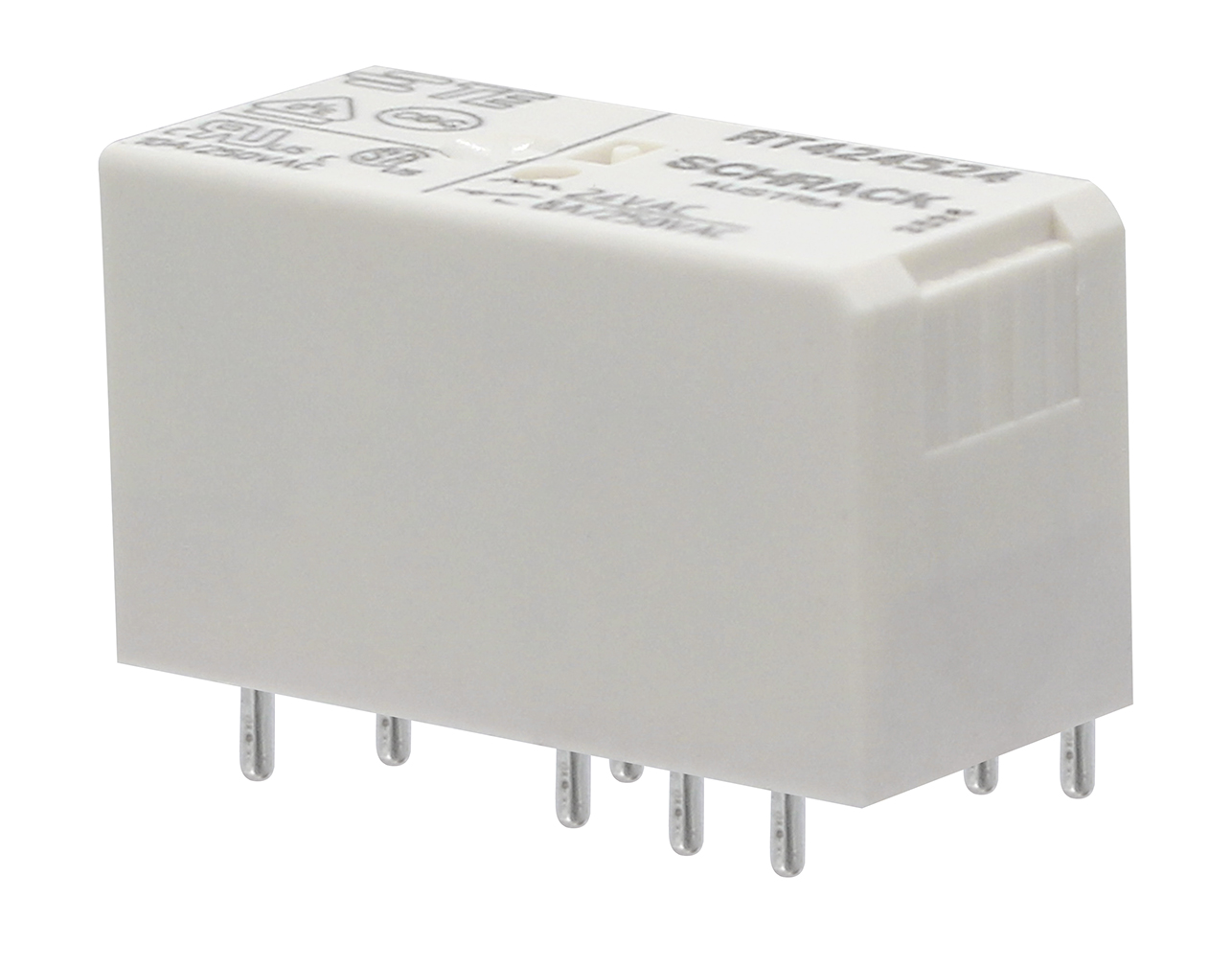 RELAY MINI 2P 24V AC 8A RT424524 TYC 3 RELAY MINI 2P 24V AC 8A RT424524 TYC