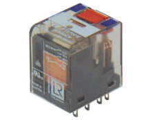 RELAY ΜΕΣΑΙΟ 2P 12V DC SOLDER PT270012 TYC