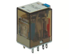 RELAY ΜΕΣΑΙΟ 2P 230V AC SOLDER 55.02 DQN