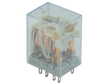 RELAY ΜΕΣΑΙΟ 2P 230V AC SOLDER SMET-2220AT G/SAN