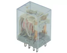 RELAY ΜΕΣΑΙΟ 2P 230V AC SOLDER SMET-2220AT G/SAN